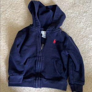 Toddler polo jacket